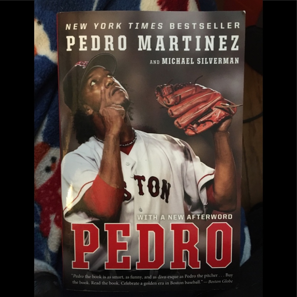 PEDRO Boston Red Sox pitcher Pedro Martinez Memoirs ICON